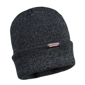 PORTWEST® Reflective Knit Hat - Insulatex Lined - B026