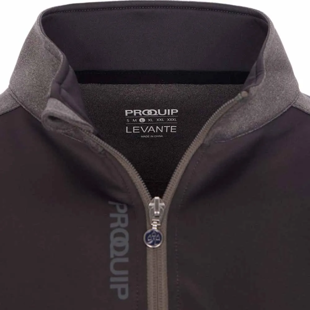 ProQuip Levante Midlayer Sweater - Mid Grey