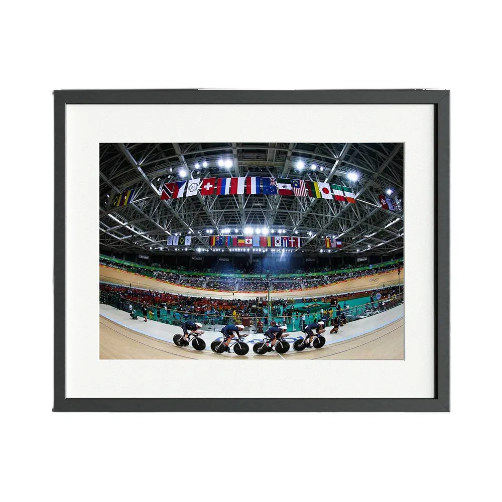 "Rio 2016 Olympic GB Mens Track Cycling" Art Print