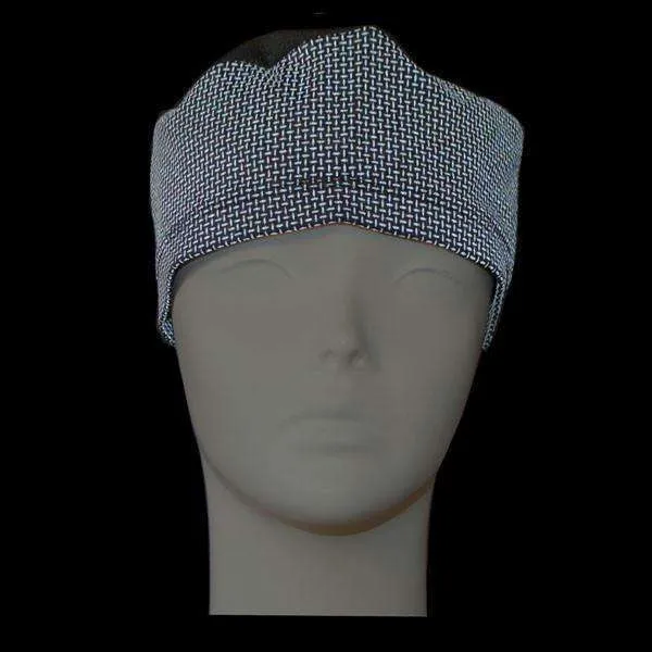 Reflective Unisex Mesh Skull Cap in Black