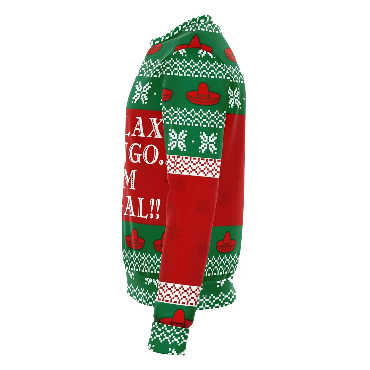 Relax Gringo Funny Ugly Christmas Sweater