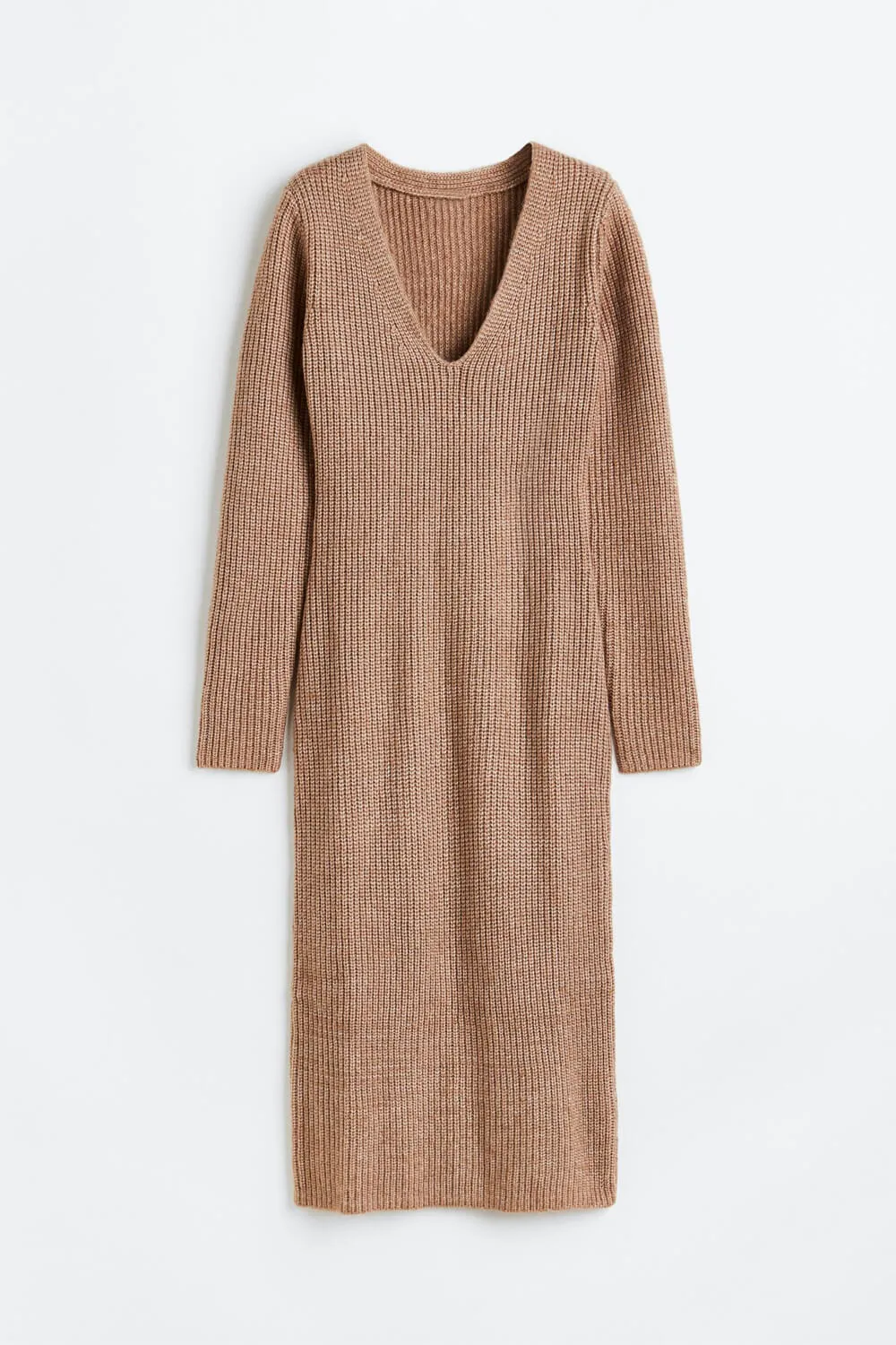 Rib-knit Dress