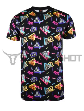 S11904-80'S Allover printed T-shirts