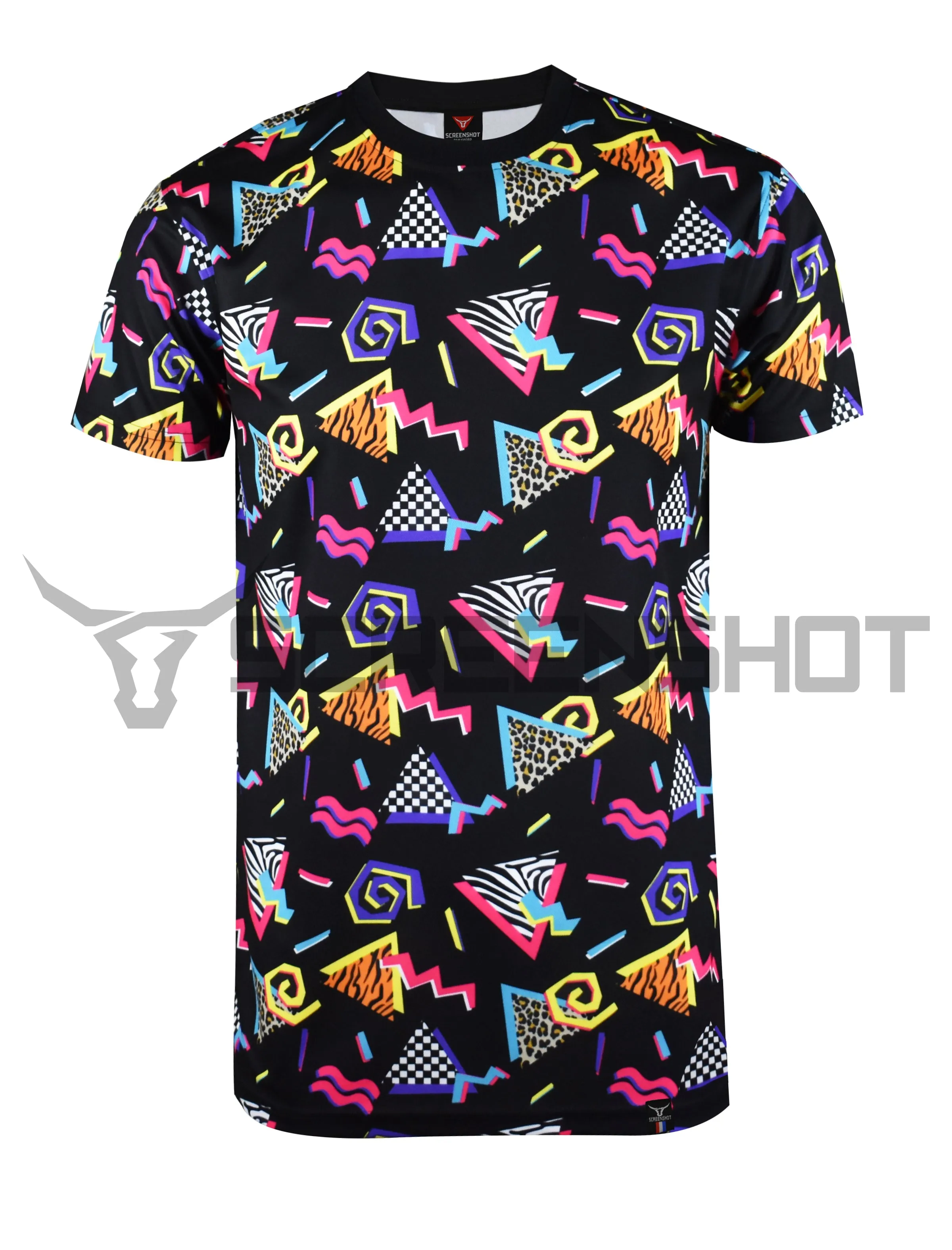 S11904-80'S Allover printed T-shirts