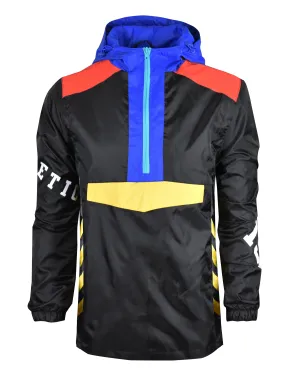 S51910-Color Block Windbreaker JACKET