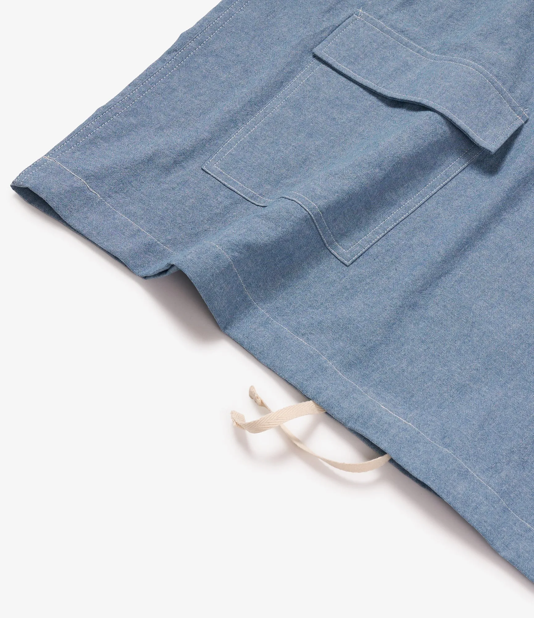 Salvage Smock – Lt.Blue 4.5oz Cotton Chambray