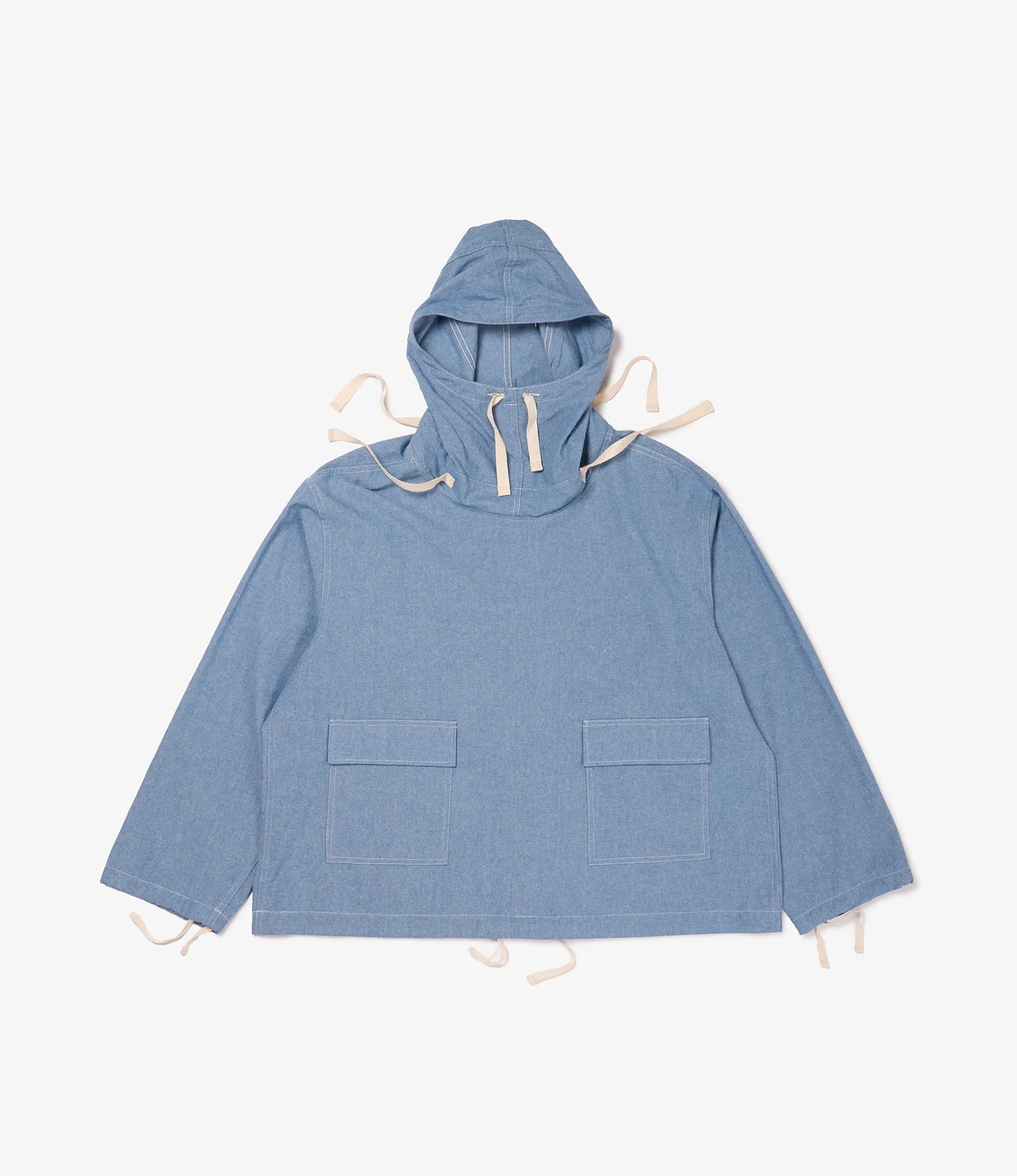 Salvage Smock – Lt.Blue 4.5oz Cotton Chambray