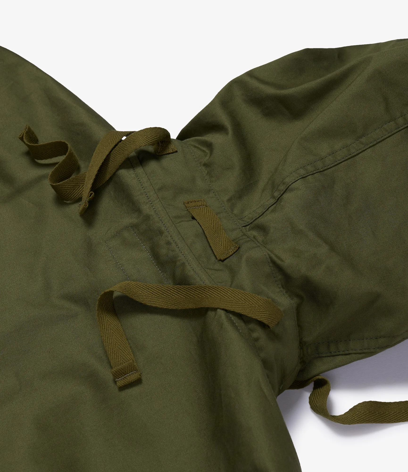 Salvage Smock – Olive Cotton Fineline Twill