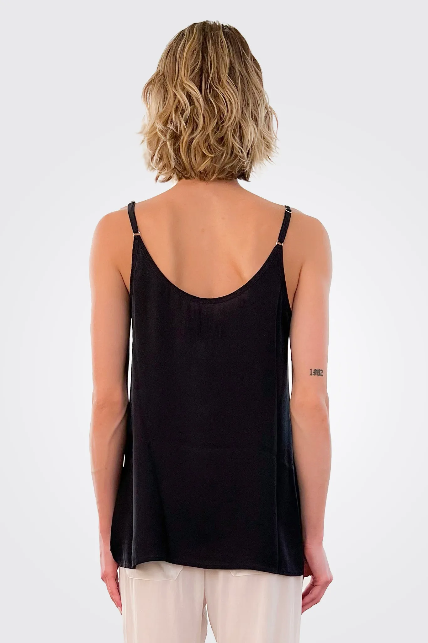 Silk Camisole - Black