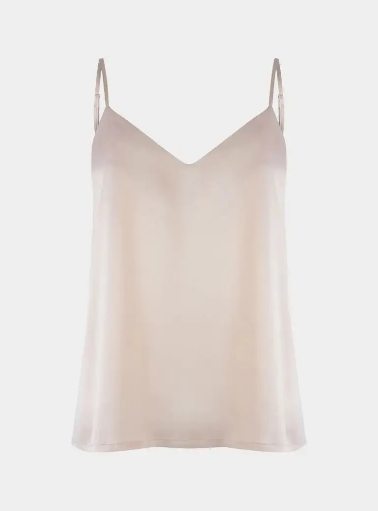 Silk Dreamscape Transcendent Pink Camisole