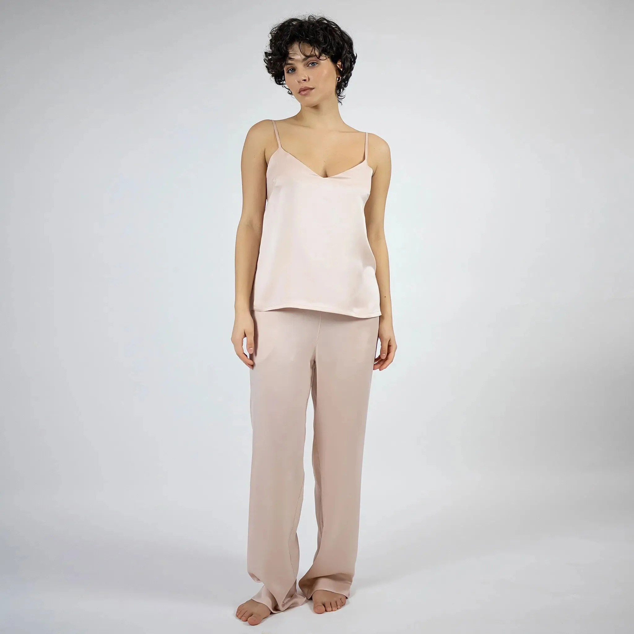 Silk Dreamscape Transcendent Pink Camisole