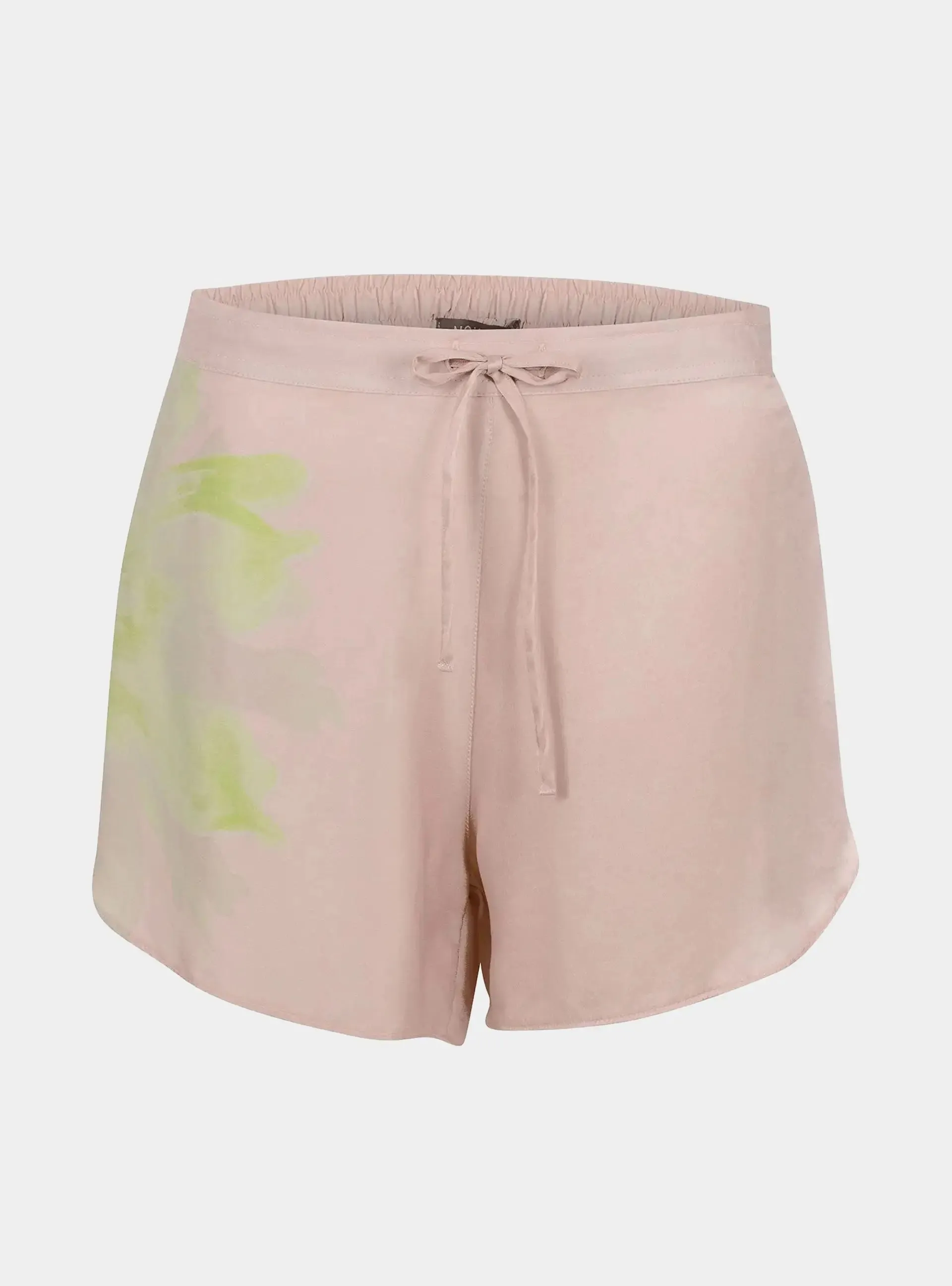 Silk Pink Flower Dreamscape Shorts