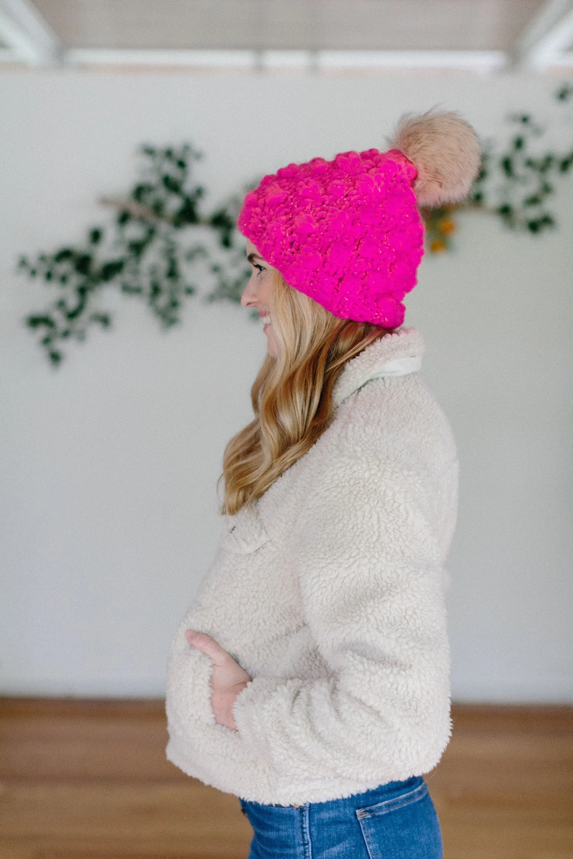 Snowfall Bobble Hat Pattern