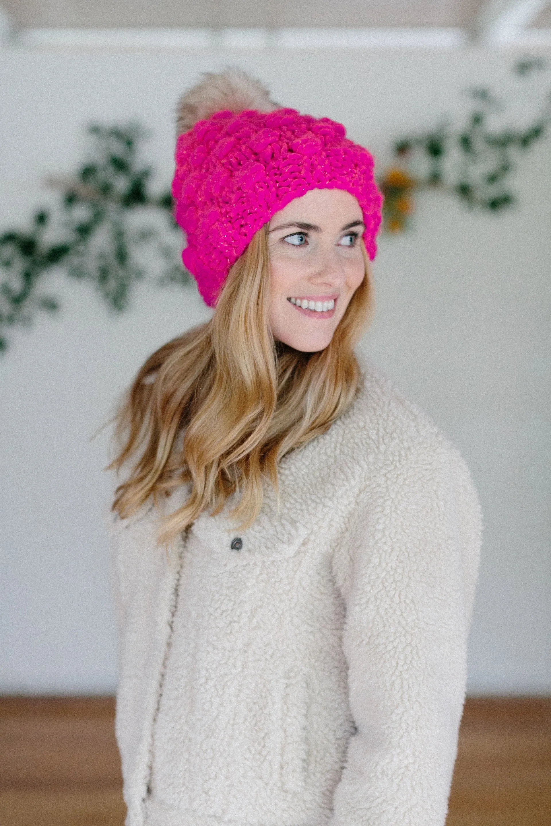 Snowfall Bobble Hat Pattern