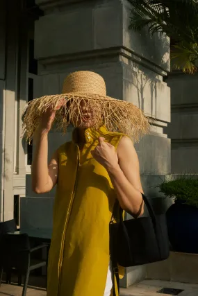 Soleil raffia sun hat