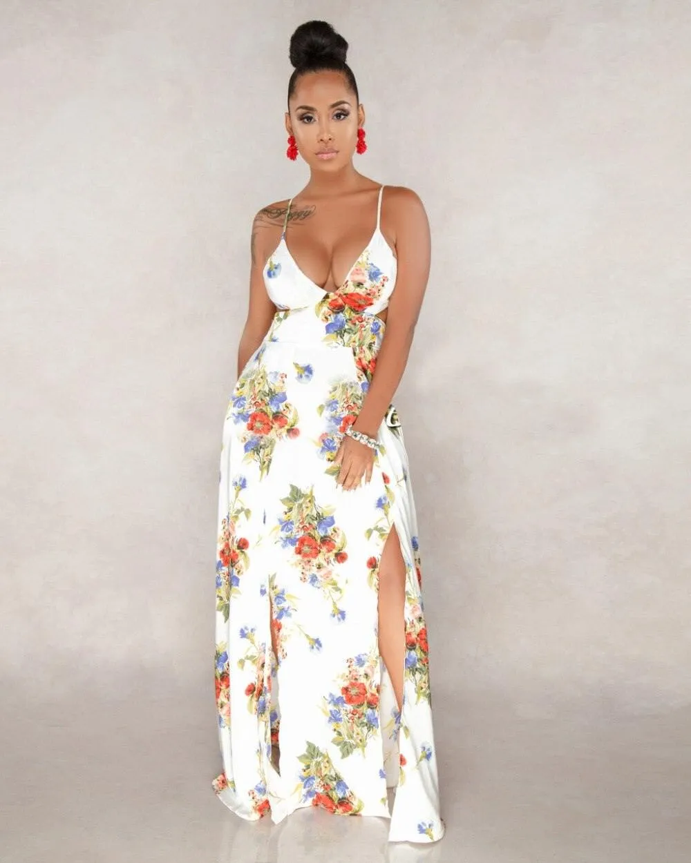 Sora Floral Maxi Dress