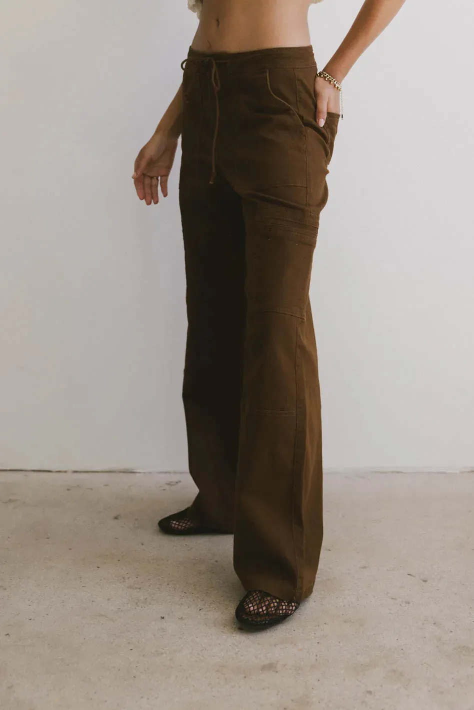 Tandry Cargo Pants in Brown