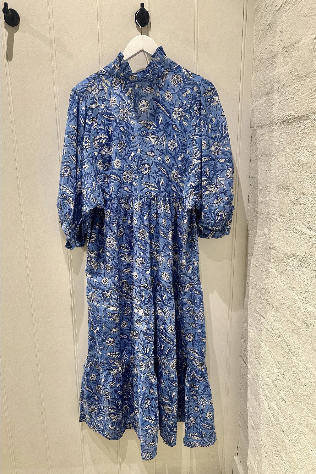 The Winnie Dress | Blue Floral