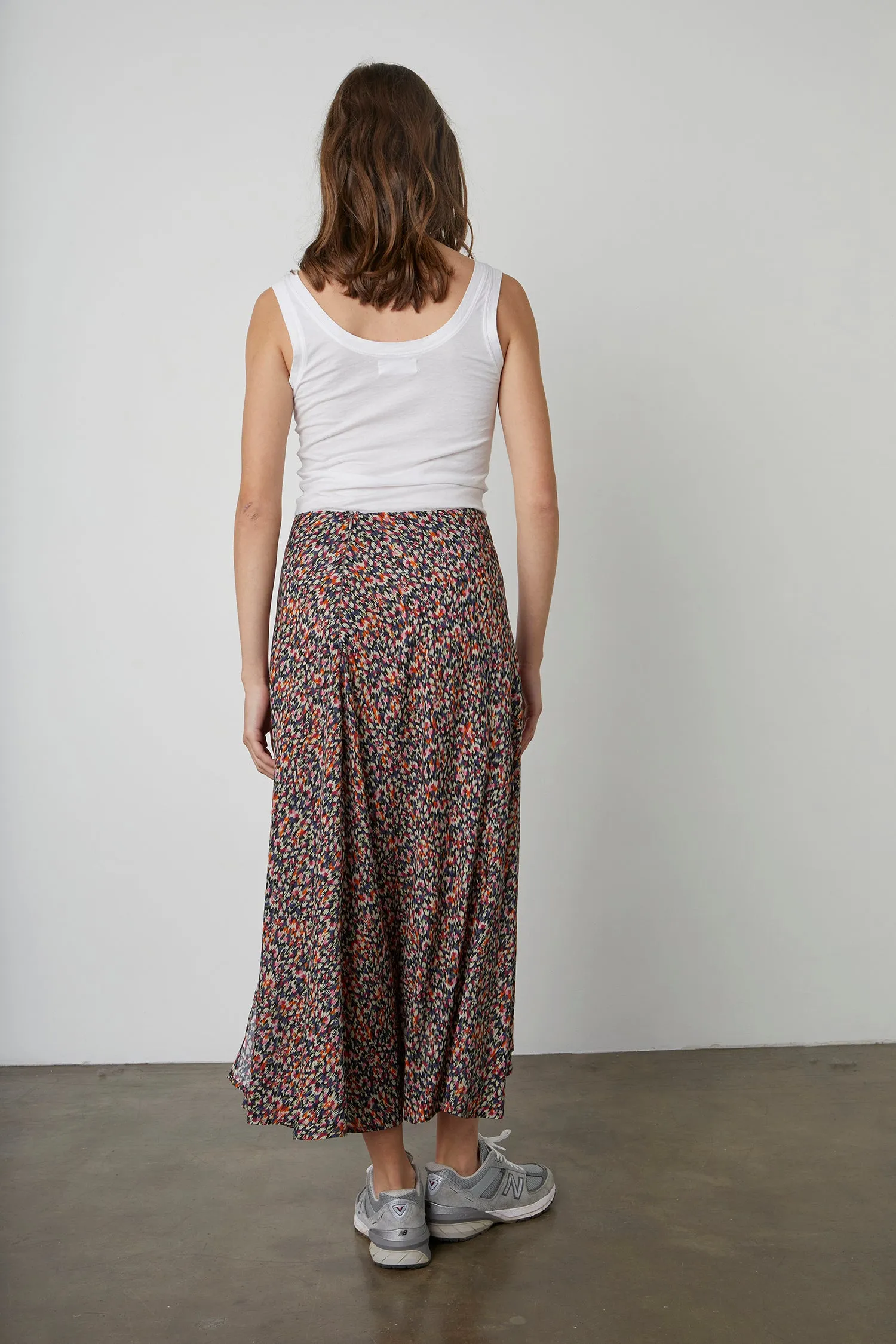 TITANIA PRINTED MIDI SKIRT