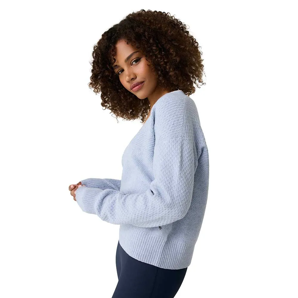 Women's Camille V-Neck Sweater - Glacier Heather