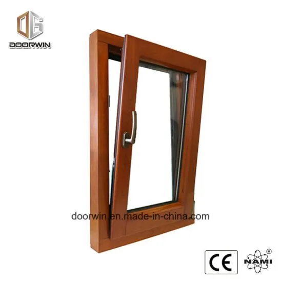 Wood Grain Color Wood Aluminum Tilt and Turn Window - China Normal Aluminum Extrusion Tilt Turn Windows, Tint Glazing Swing Window