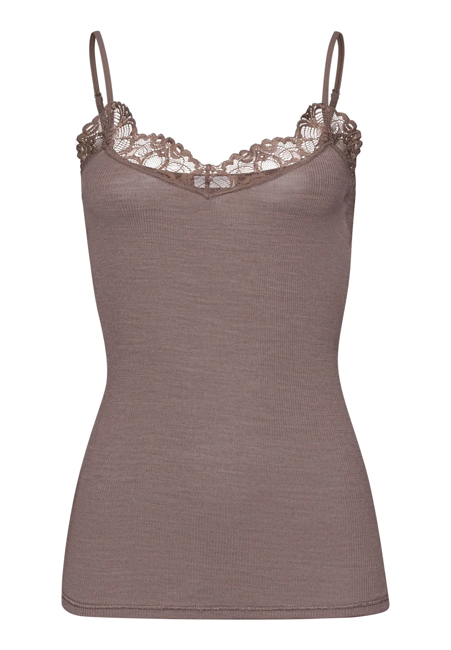 Woolen Lace Camisole | Stonewash 70911-2756