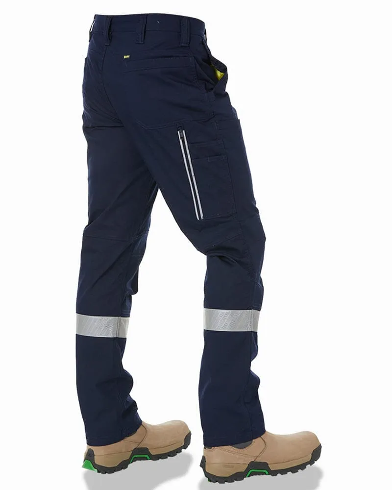 X Airflow Taped Stretch Ripstop Vented Cargo Pant - Navy/Yellow